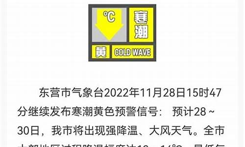 东营市天气预报最新消息新闻_东营市天气预报最新消息新闻发布会