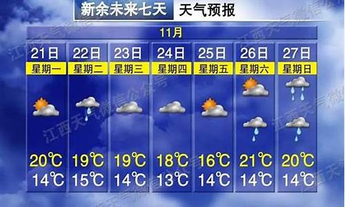 新余天气预报一周7天_新余天气预报一周7天新新!