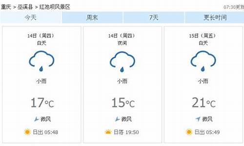 巫溪天气预报24小时_巫溪天气预报24小