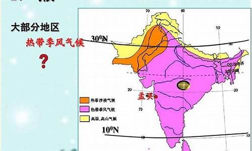 印度主要气候类型_印度主要气候类型分布图