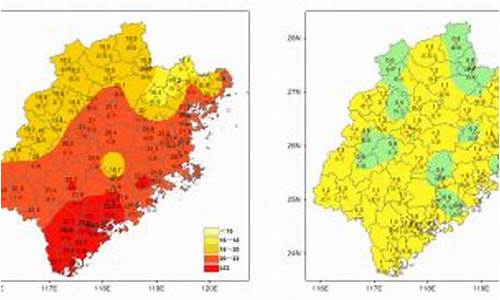 福建天气温度怎样_福建天气温度